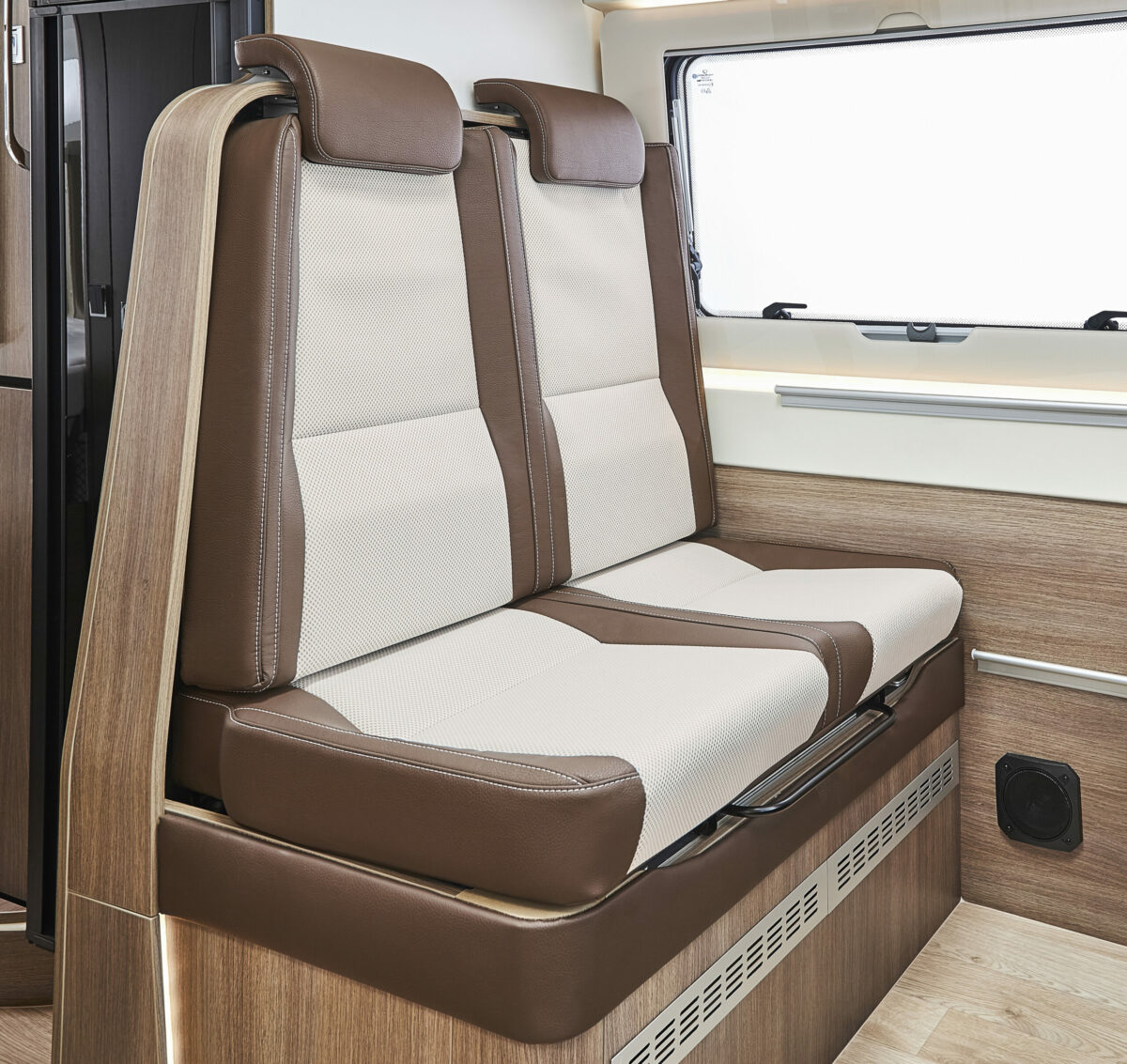 Fitted motor home seats
